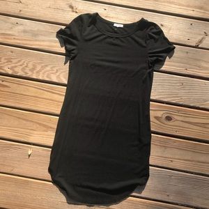 Tight Black T Shirt Dress